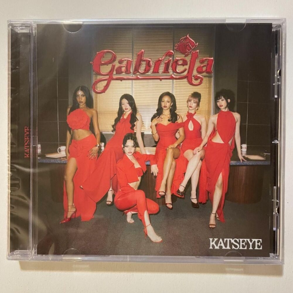 Unbranded Red and Black Cds-and-vinyl